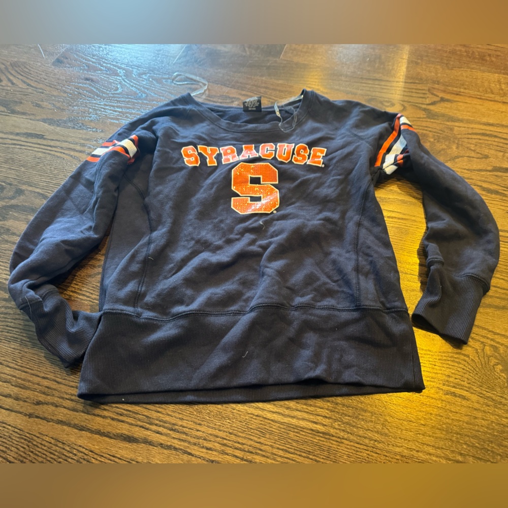 Campus Heritage Navy Syracuse Sweatshirt